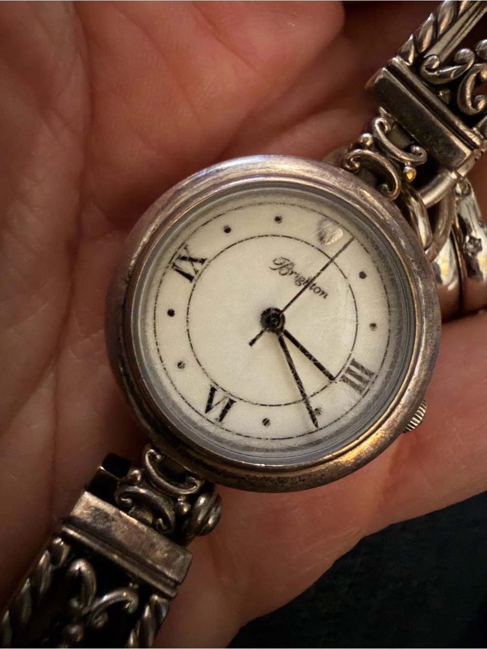 Brighton Silver Women's Watch Bracelet - Sterling Look